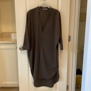 Tunic and suede leggings outfit. Size S and M